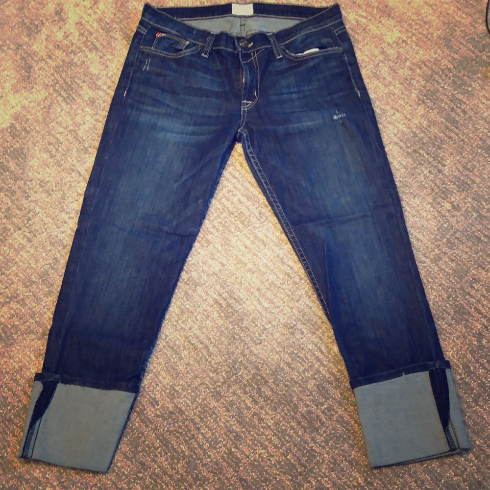 Hudson cropped jeans